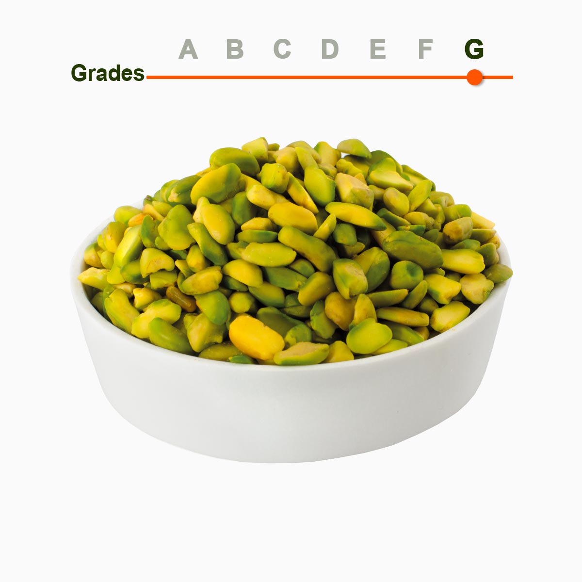 Green Peeled Pistachio Kernel