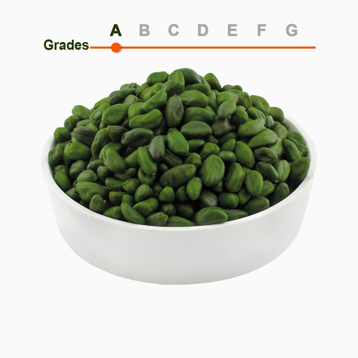 Green Peeled Pistachio Kernel